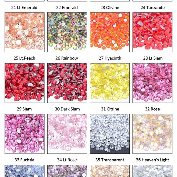 Resin Rhinestones - Picture 7 of 10